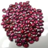 Garnet rhodolite /4X6 mm /Pear/ Cabochon