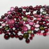 Tourmaline Multi Cab 3 to 7 mm / High Quality / Cabochon / Round / very Attractive in color