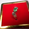 Emerald Ring / 925 Sterling Silver Ring / 4 mm emerald faceted